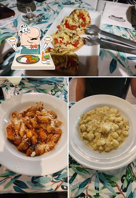 Platos en Restaurante Funiculì Funiculà em Pomerode