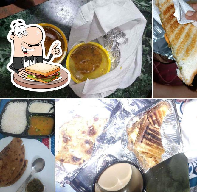 Grilled cheese sandwich at Thali Hut