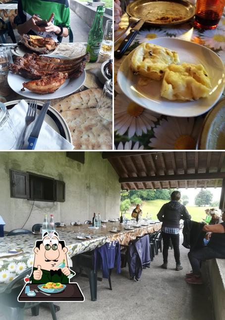Questa è la foto che raffigura la cibo e interni di Ristorante La Baita Cà di Zocc