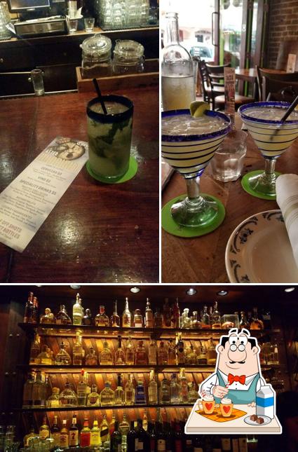 Enjoy a drink at Rocco's Tacos & Tequila Bar