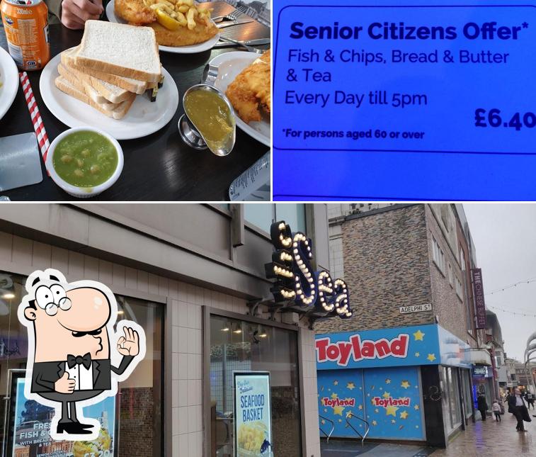 The Sea Fish & Chip Restaurant in Blackpool Restaurant menu and reviews