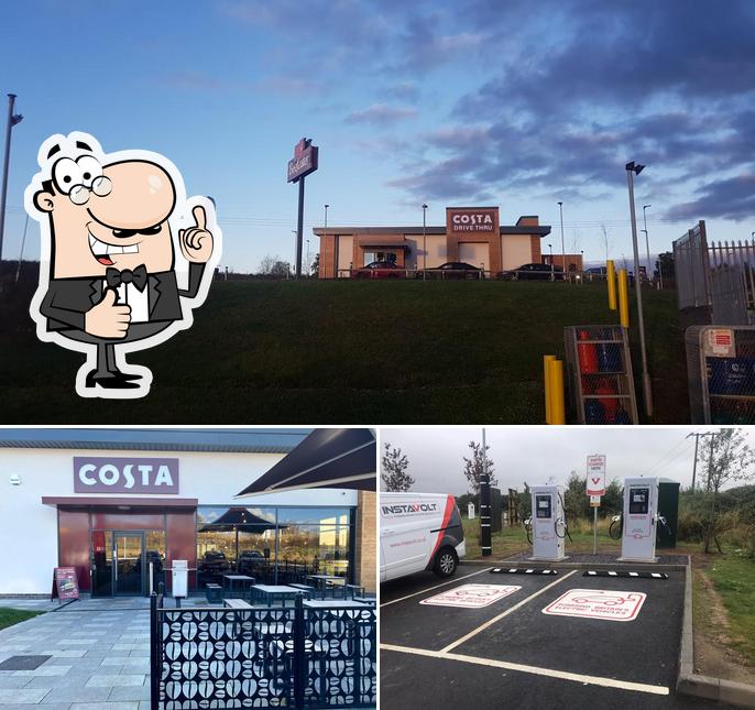Here's a picture of Costa Coffee