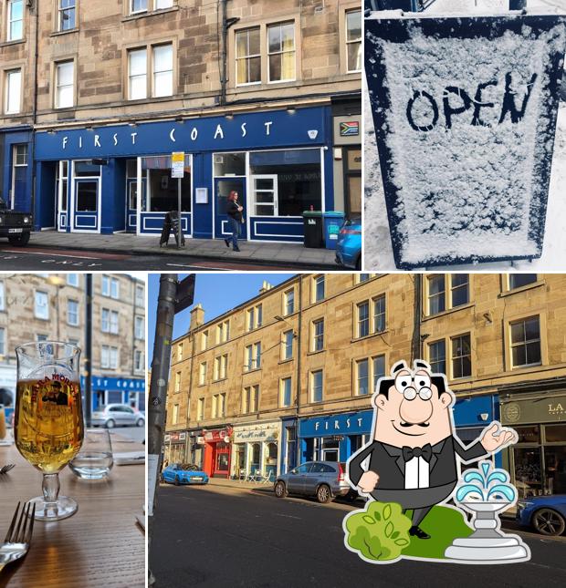 First Coast Restaurant in Edinburgh Restaurant menu and reviews