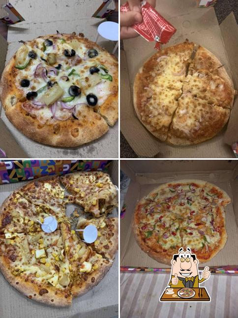 Order various types of pizza