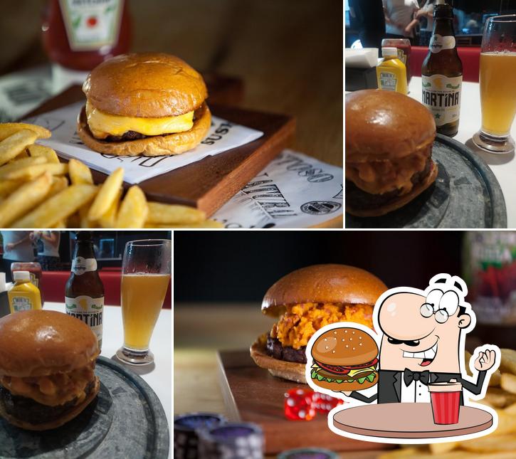 Os hambúrgueres do Poker Burger - Hamburgueria irão satisfazer diferentes gostos