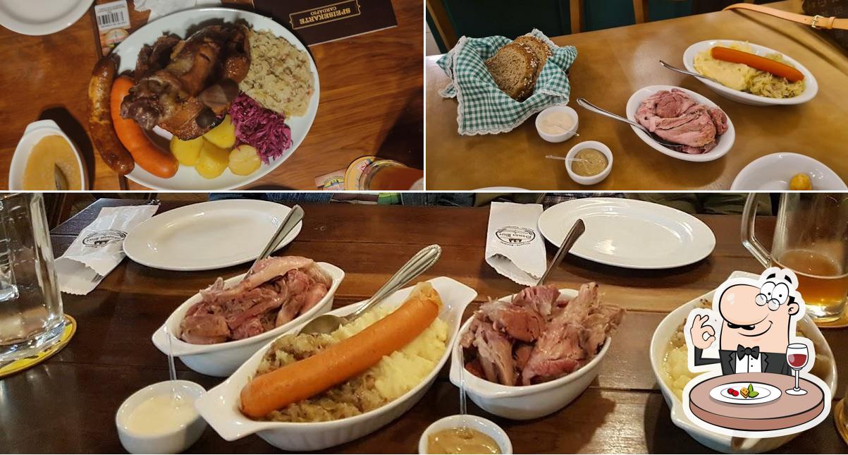 Platos en Cervejaria Donau Bier