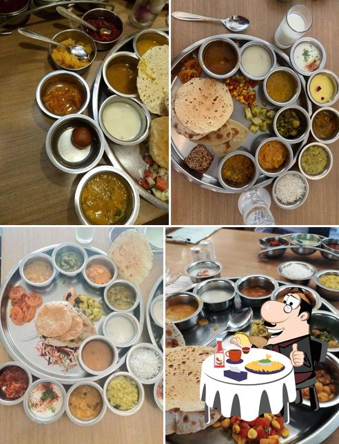Get a burger at The Class Thali