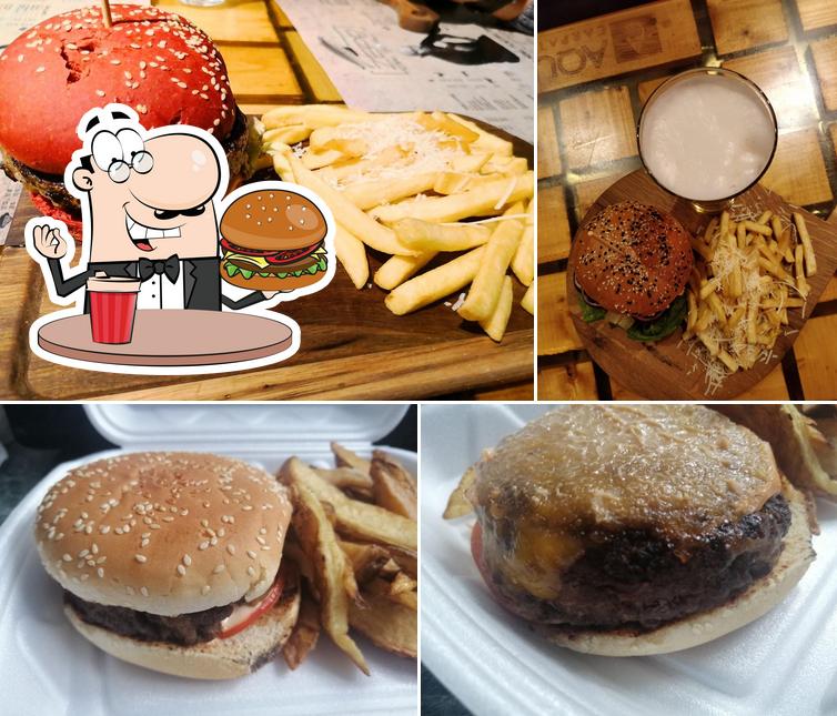 Try out a burger at ZEPP