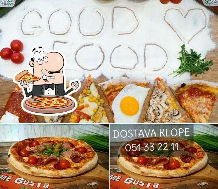 A Me Gusta, vous pouvez déguster des pizzas