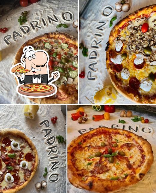 A PADRINO pizza, puoi ordinare una bella pizza