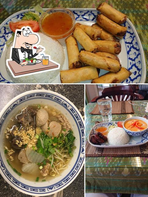 Food at Ketsaluck Thai Restaurang