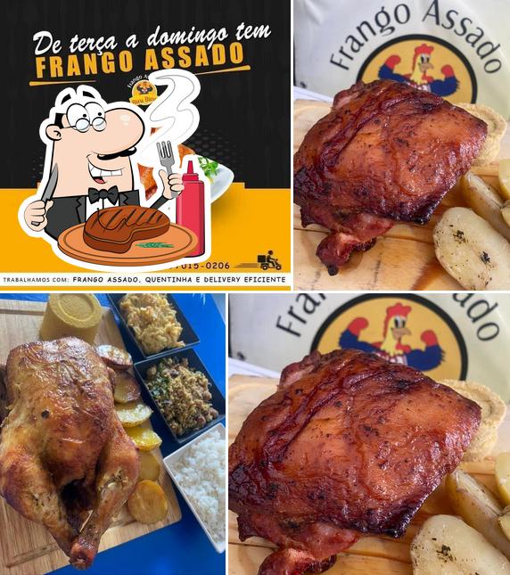 Prove refeições de carne no Assados do Biru Biru