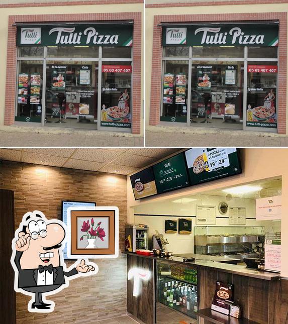 L'intérieur de Tutti Pizza Graulhet