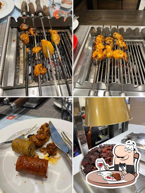 Barbeque Nation serves meat dishes