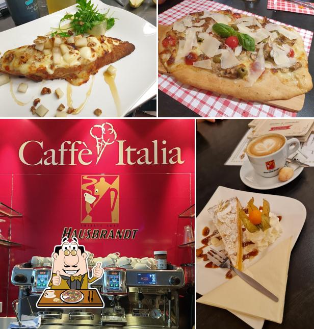 Pick pizza at Caffè Italia