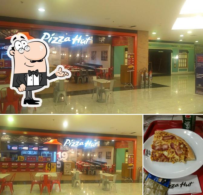 A foto a Pizza Hut PH Express Shopping Vitória: Pizzaria, Sobremesas, Bebidas em Vitória’s interior e comida