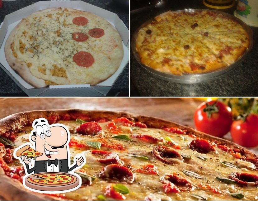 Peça pizza no Pizzaria e Lanchonete Quero Mais