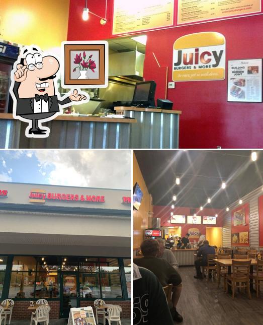 Juicy Burgers & More, 15 Trieble Ave in Ballston Spa Restaurant menu