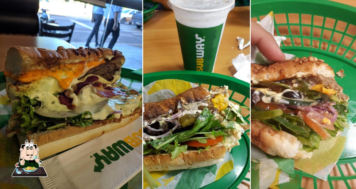 Platos en Subway