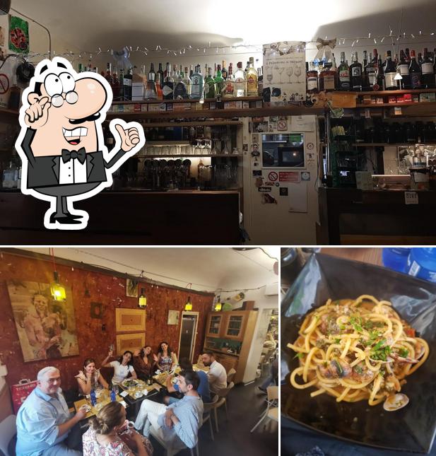 Dai un'occhiata agli interni di Basquiat Cafè