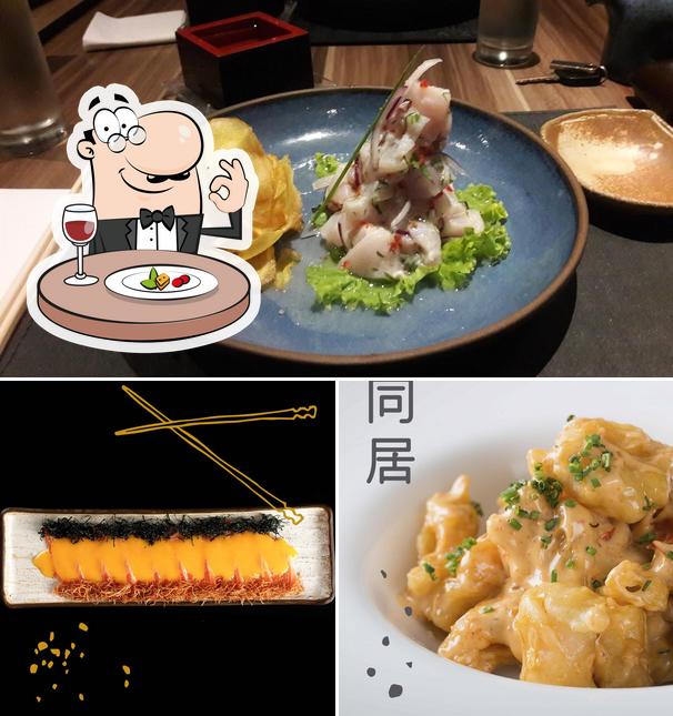 Platos en Dōkyo Japan Food & Bar