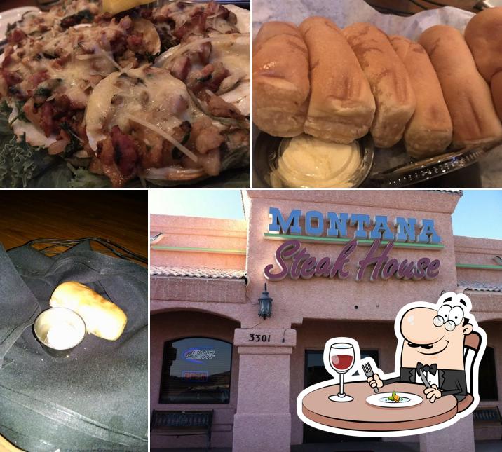 Montana Steak House in Lake Havasu City Restaurant menu and reviews
