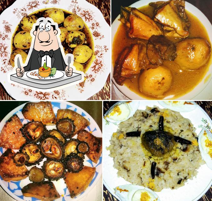Food at Guru's Restaurant