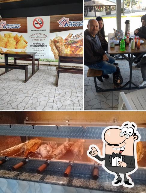 O interior do Casa D'Pastéis