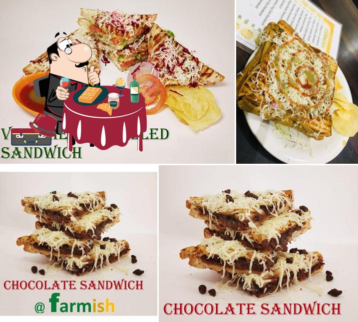 Farmish offers a selection of sweet dishes