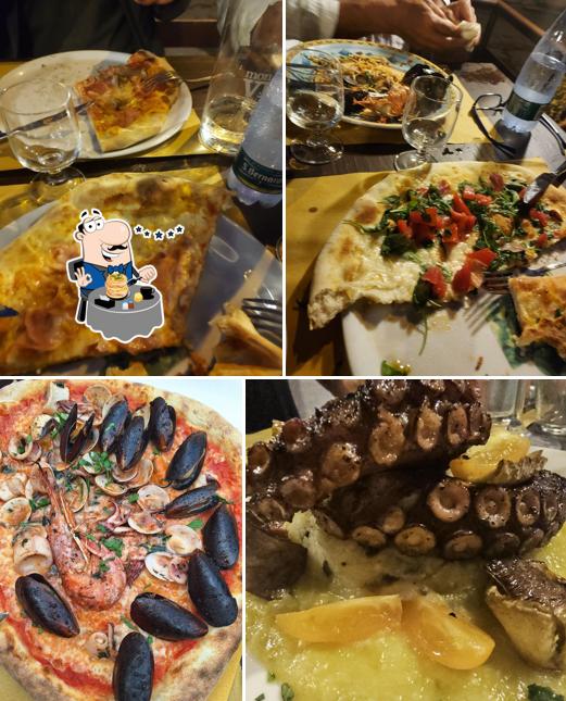 Platti al Pizzeria La Fontanella