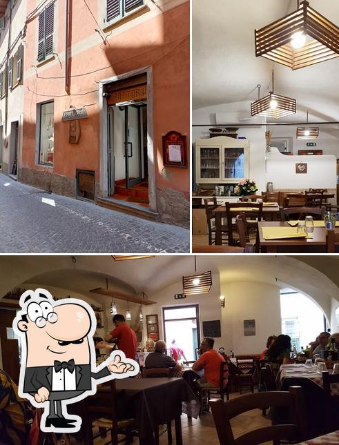 L'intérieur de Trattoria dei Fuenti