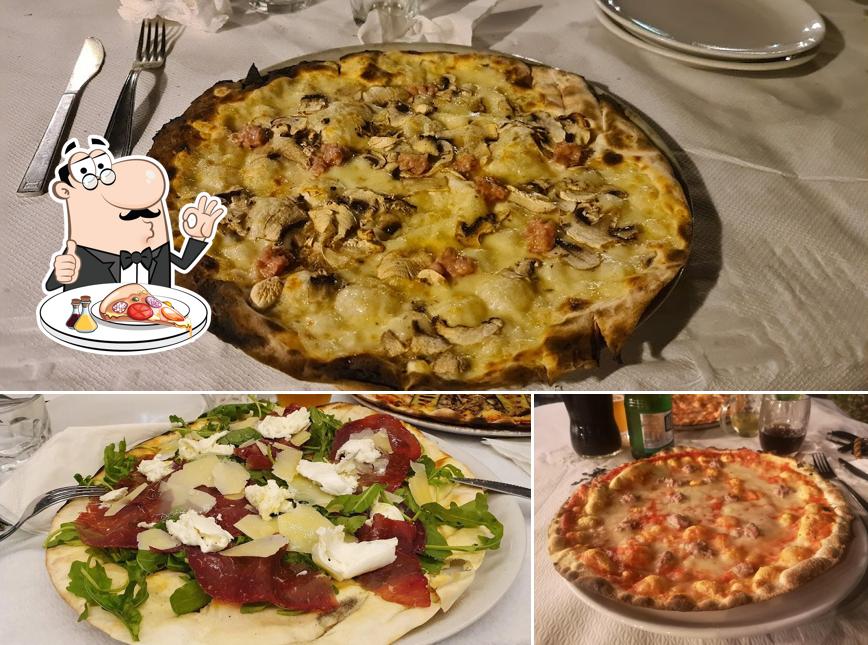 Prenditi tra le molte varianti di pizza