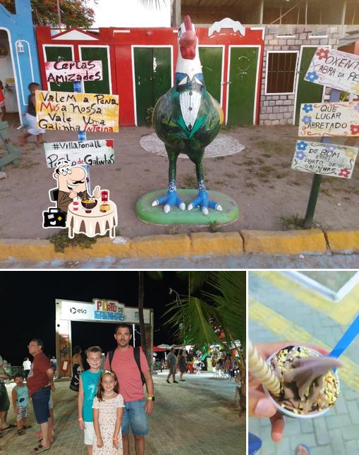 Platos en Caiaque Lanchonete e Sorveteria