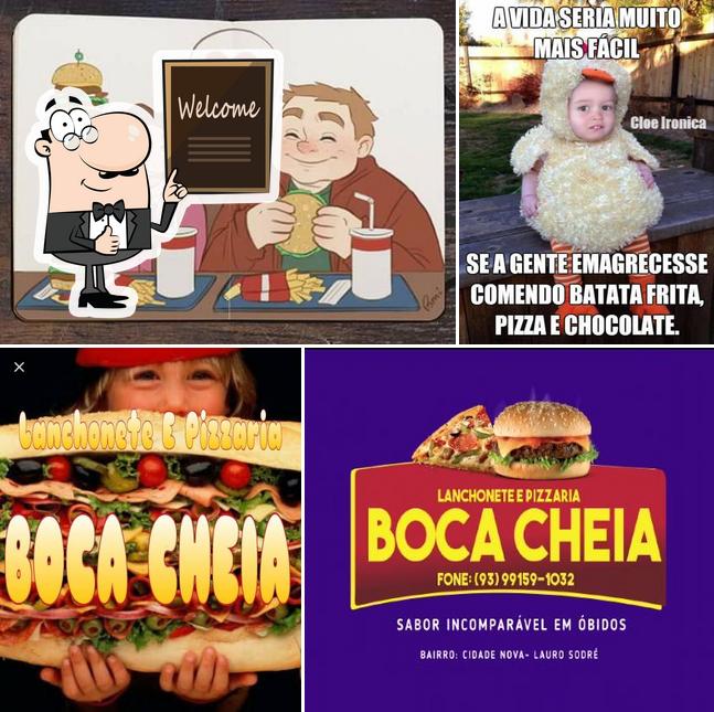 Boca Cheia Lanchonete e Pizzaria Brasil Menu do restaurante e avaliações