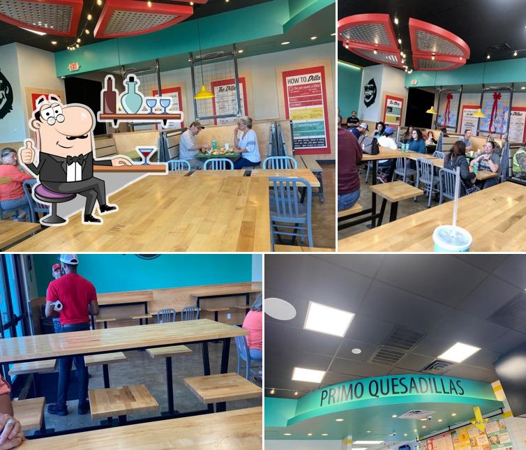Dillas Quesadillas in Denton Restaurant menu and reviews