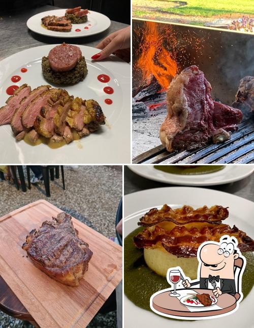 Prova i piatti di carne a Il Giardino di Gaia Home restaurant