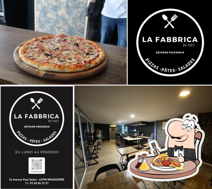 Prenez des pizzas à La Fabbrica du frêt