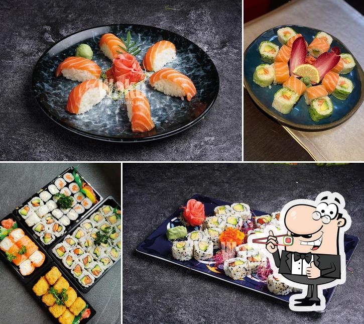 Commandez de nombreuses options de sushi