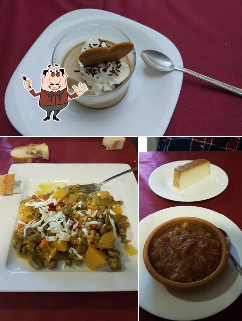 Блюда в "Tapería Orballo"