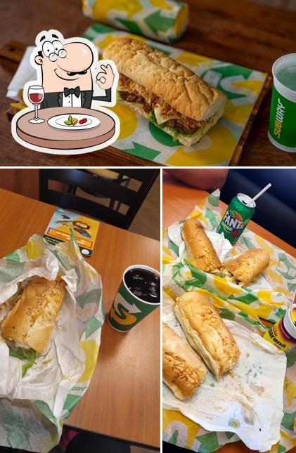 Comida em Subway