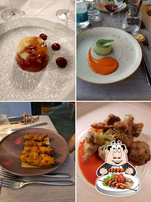 Platti al Osteria Della Chiocciola