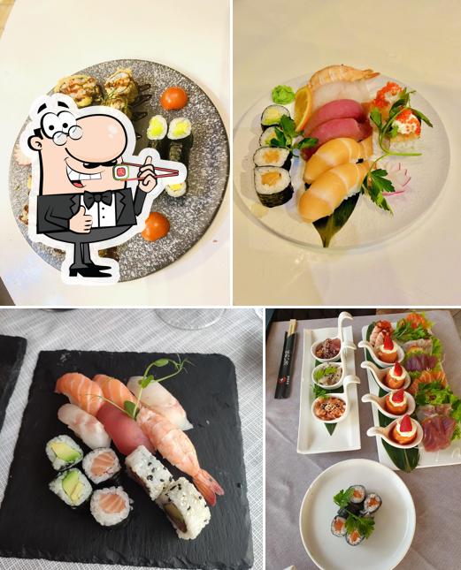 Ordina le diverse opzioni di sushi