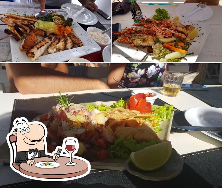 Comida em Duna Beach Club