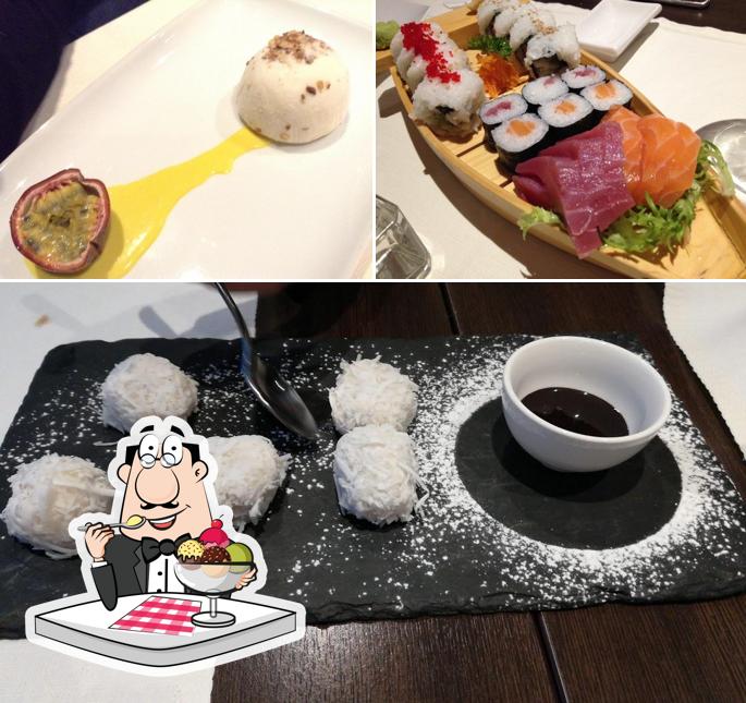 Fugu Restaurant propone un'ampia varietà di dolci