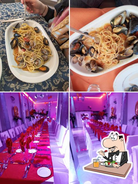 L'Orizzonte Ristorante si caratterizza per la cibo e interni