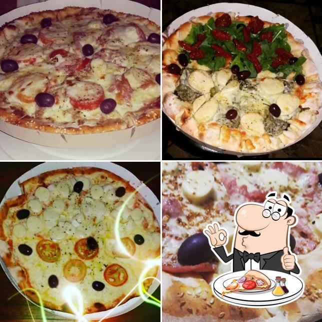 Escolha pizza no Pizza Fina