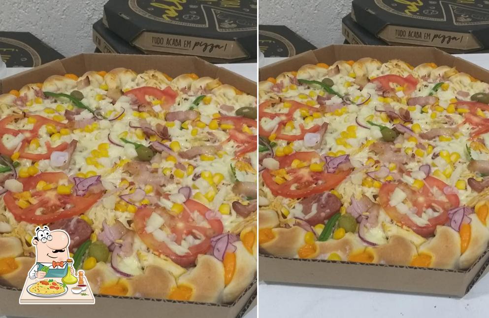 Comida em Pizzaria Fino Sabor