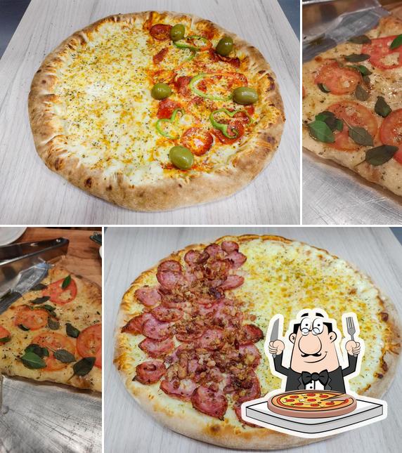 Escolha pizza no Dalle Pizza - Vista Alegre