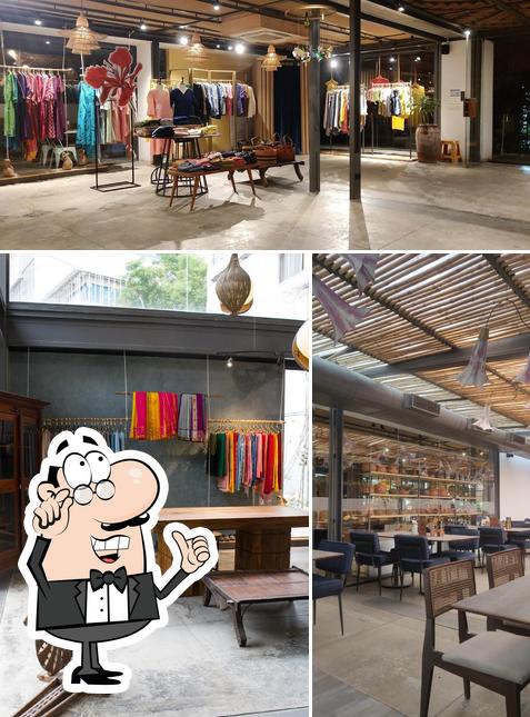 The interior of Go Native Whitefield