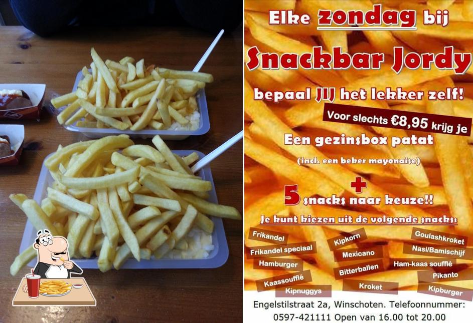 Commandez des frites à Snackbar Jordy